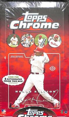 2008 Topps Chrome Baseball Hobby Box