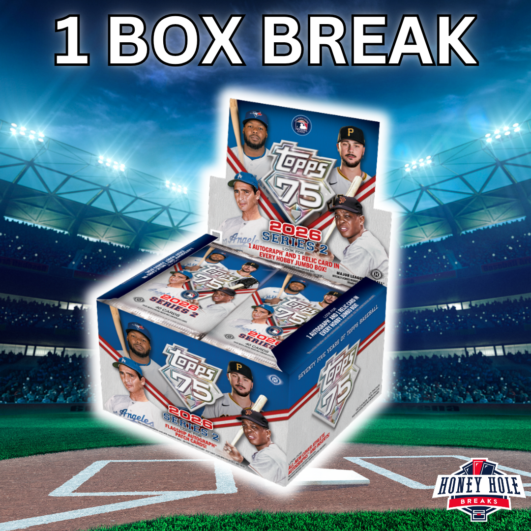 $15 1 Box 2026 Topps Series 2 Baseball Jumbo -  RANDOM TEAM Break #1886