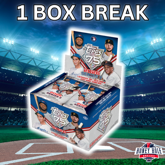 $15 1 Box 2026 Topps Series 2 Baseball Jumbo -  RANDOM TEAM Break #1886