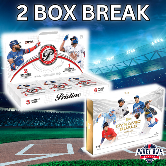 1x '26 Topps Pristine Baseball Hobby,1x '26 Topps Dynamic Duals Baseball Hobby -  3 RANDOM TEAM Break #1980