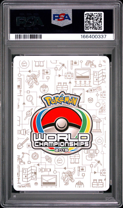 2019 Pokemon 2019 World Championships Deck: Perfection 71 Mewtwo & Mew Gx PSA 10!