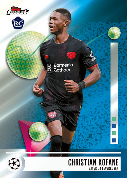 2025/26 Topps UEFA Club Competitions Finest Soccer Hobby Box