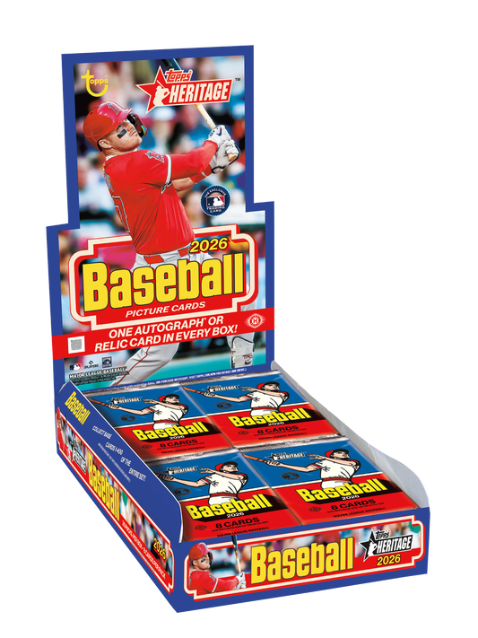 2026 Topps Heritage Baseball Hobby Box