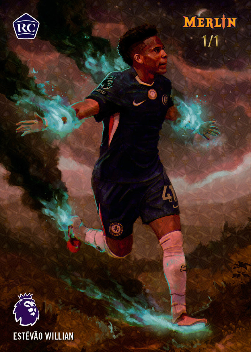 2026 Topps Merlin Premier League Soccer Blaster Box