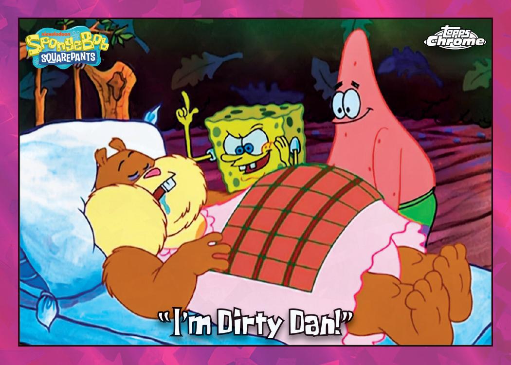 2025 Topps Chrome Spongebob Squarepants 25th Anniversary Sapphire Edition Box