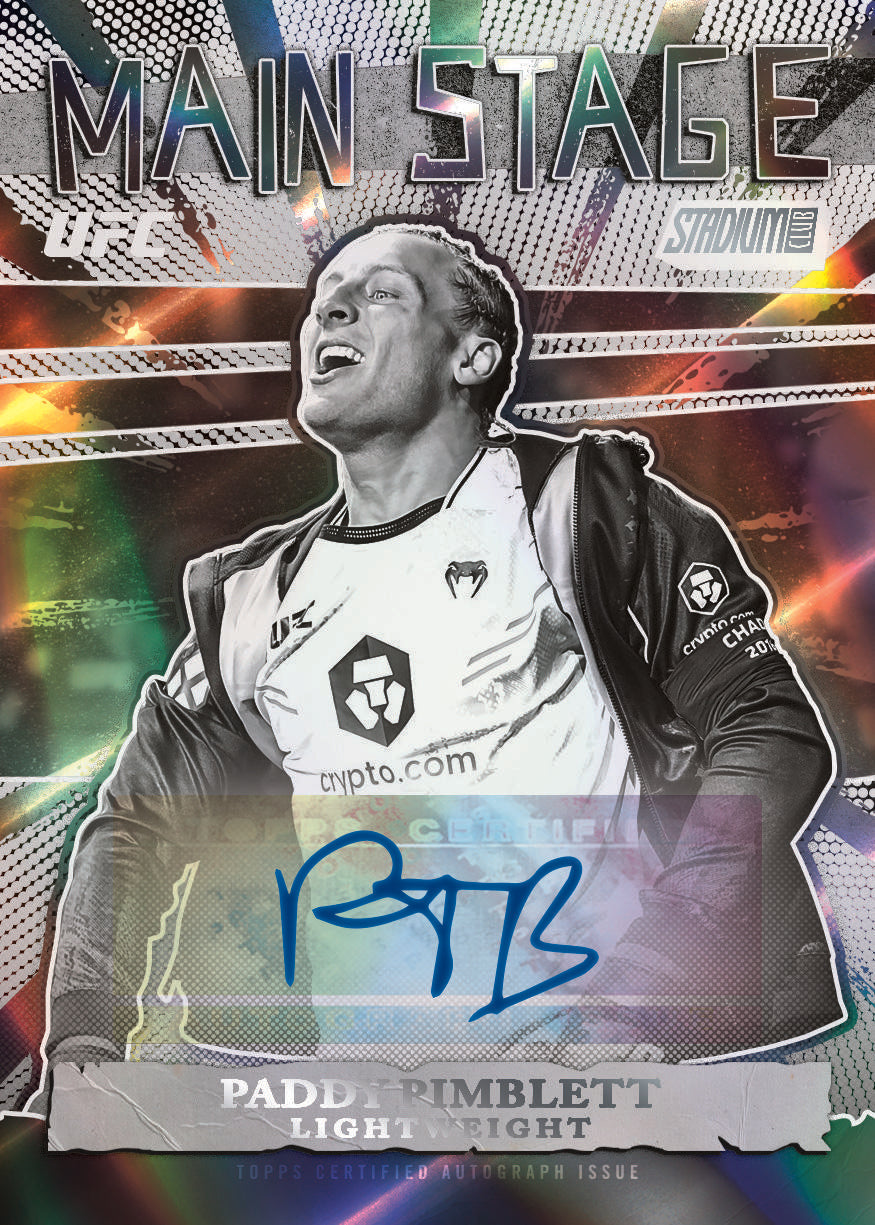 2026 Topps UFC Stadium Club Hobby Box