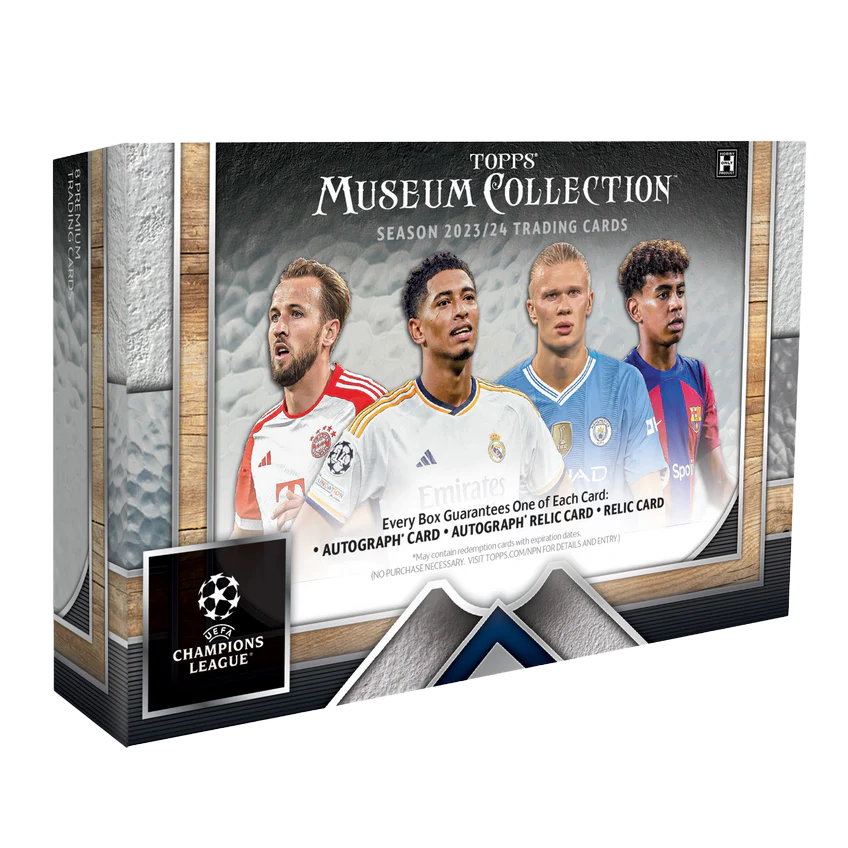 2023/24 Topps UEFA Club Competitions Museum Collection Soccer Hobby Box