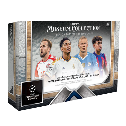 2023/24 Topps UEFA Club Competitions Museum Collection Soccer Hobby Box
