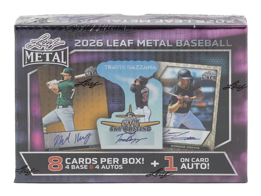 2026 Leaf Metal Baseball Hobby Box