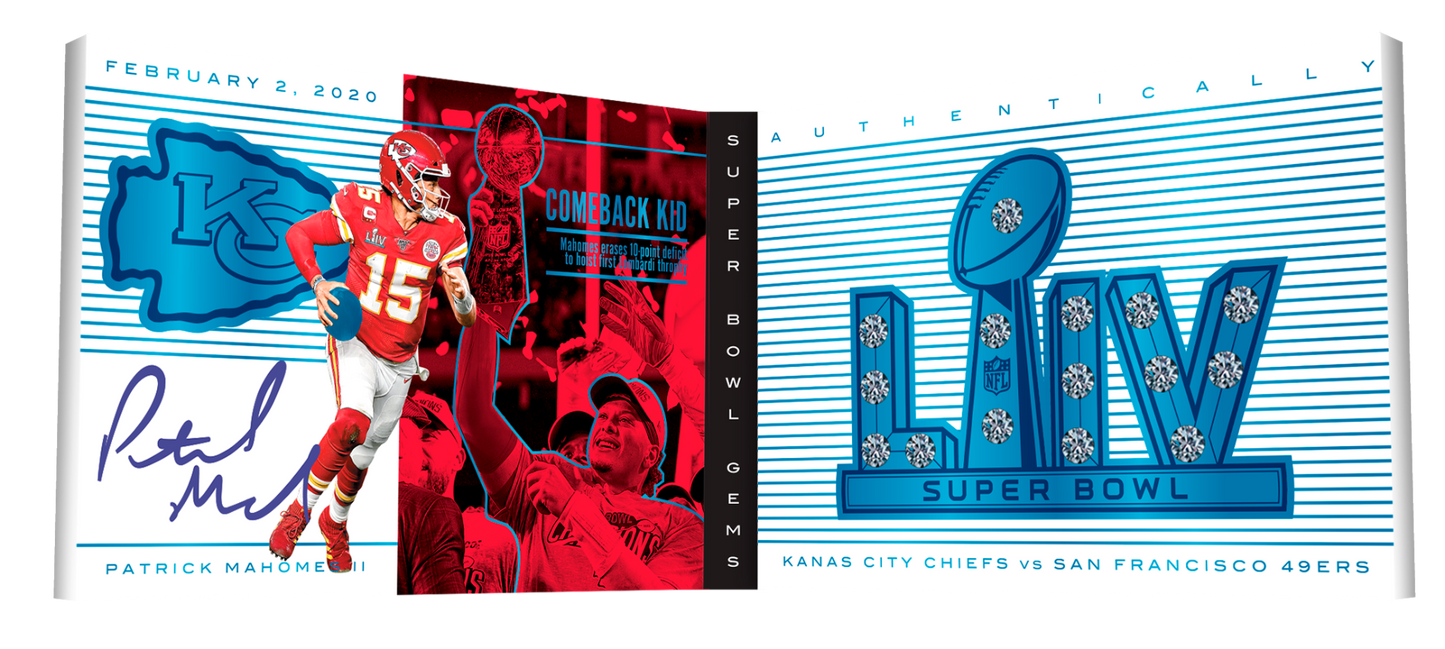 2025 Panini Authentically Mahomes Hobby Case