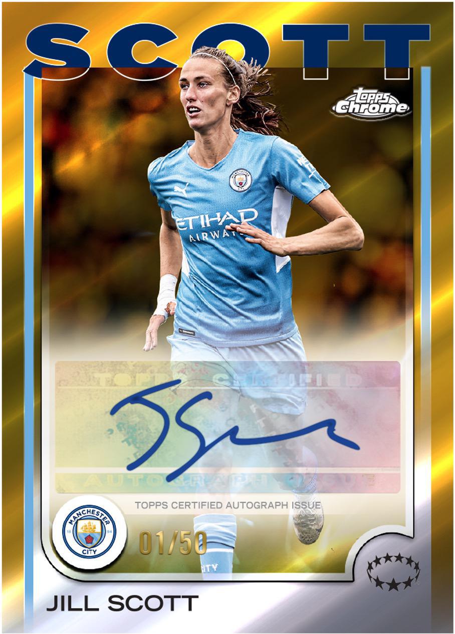 2024/25 Topps UEFA Women's Champions League Chrome Soccer Blaster Box