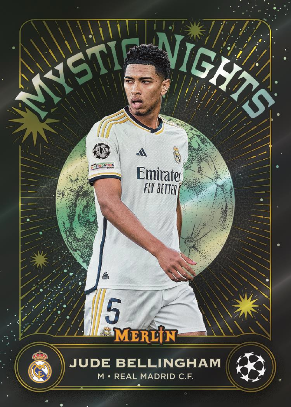 2023/24 Topps UEFA Club Competitions Merlin Chrome Soccer Hobby Box