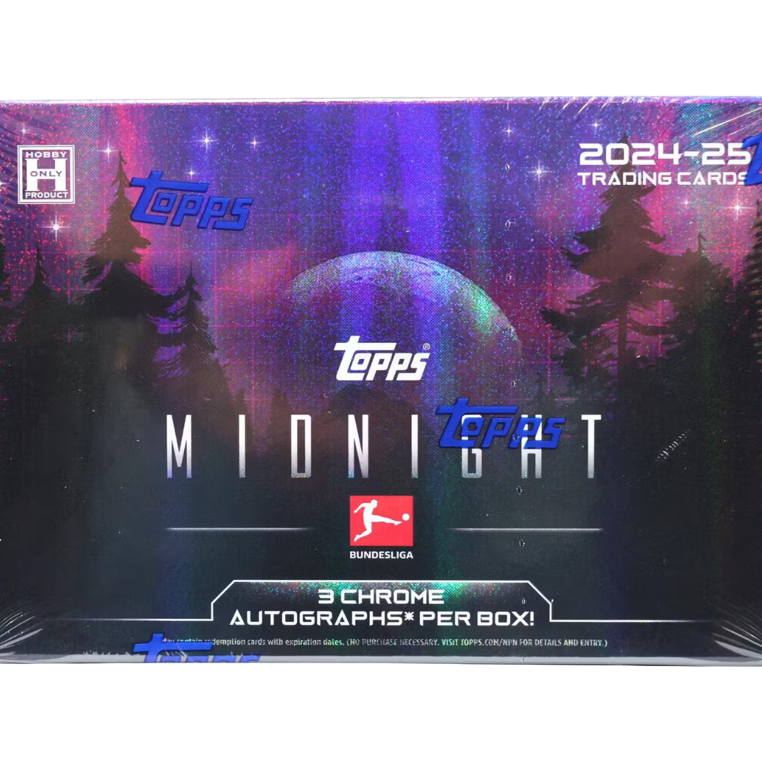 2024/25 Topps Bundesliga Midnight Soccer Hobby Box