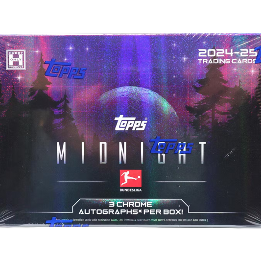 2024/25 Topps Bundesliga Midnight Soccer Hobby Box