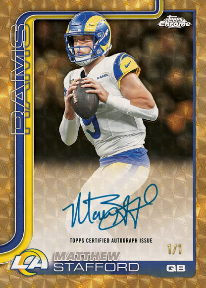 2025 Topps Chrome Football Jumbo Box