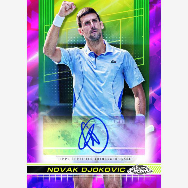 2024 Topps Chrome Tennis Sapphire Edition Box