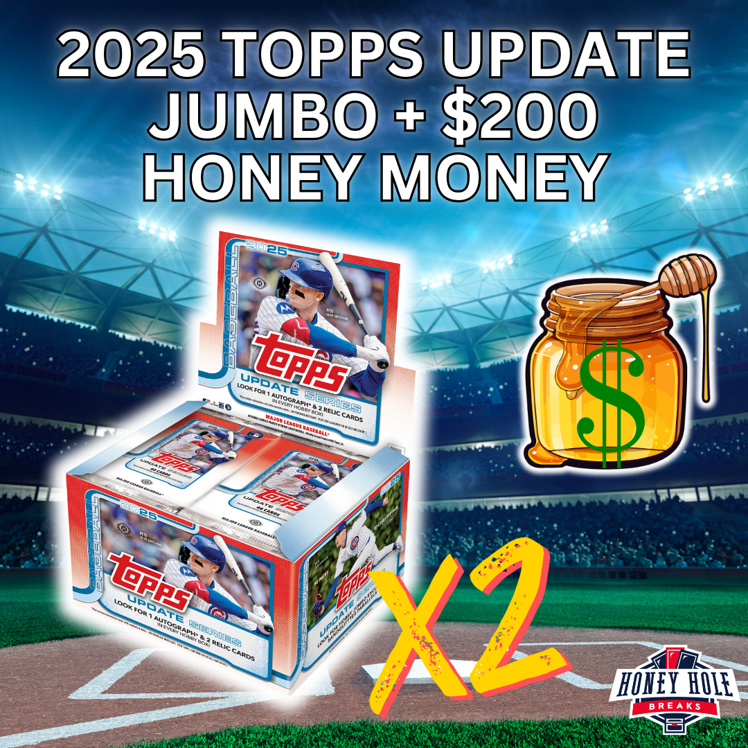 2x 2025 Topps Update Baseball Jumbo - 3 RANDOM TEAM Break #1228