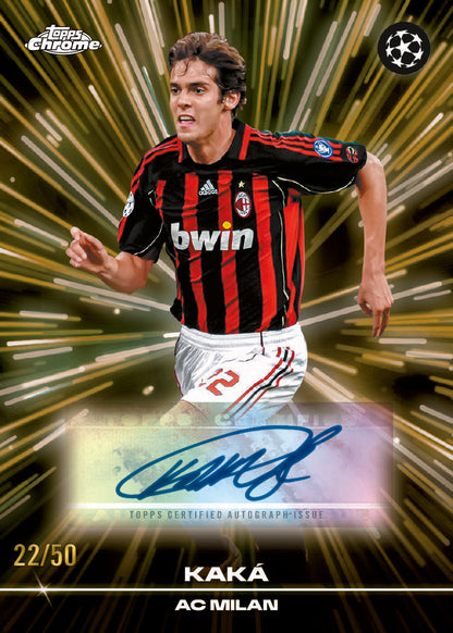 2025/26 Topps UEFA Club Competitions Chrome Soccer Jumbo Box