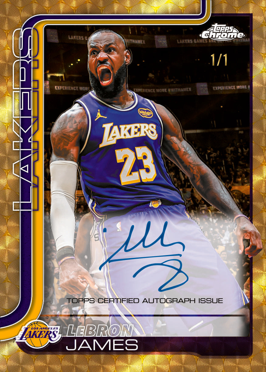 2025/26 Topps Chrome Update Series Basketball Hobby Box