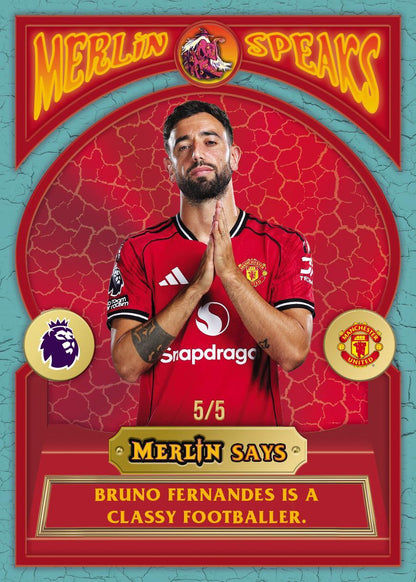 2026 Topps Merlin Premier League Soccer Blaster Box