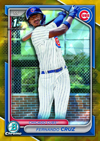 2024 Bowman Chrome Sapphire Hobby Box