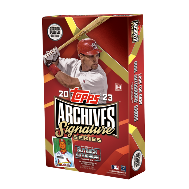 2023 Topps Archives Signature Series Retired Player Baseball Box