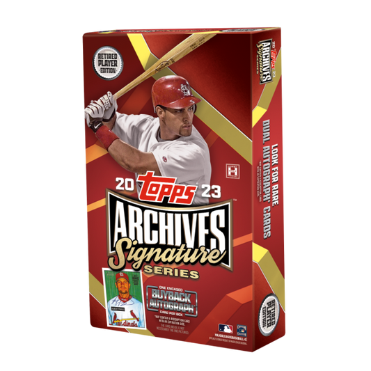 2023 Topps Archives Signature Series Retired Player Baseball Box
