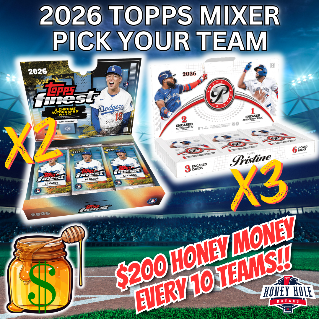 3x 2026 Topps Pristine Baseball Hobby, 2x 2026 Topps Finest Baseball Hobby  - PICK YOUR TEAM Break #2173