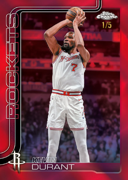 2025/26 Topps Chrome Update Series Basketball Delight Box