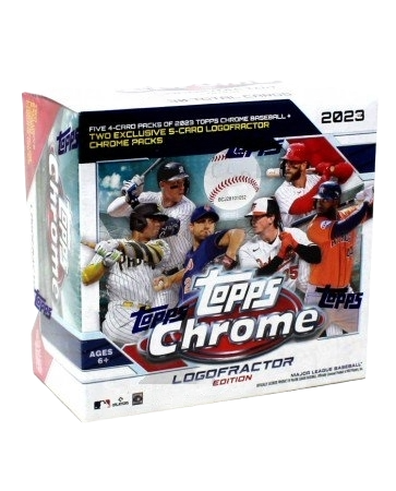 2023 Topps Chrome Baseball Logofractor Edition Box