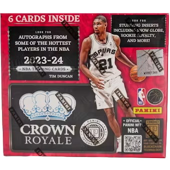 2023/24 Panini Crown Royale Basketball International Hobby Box