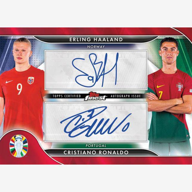 2024 Topps Finest Road to UEFA Euro Soccer Hobby Box
