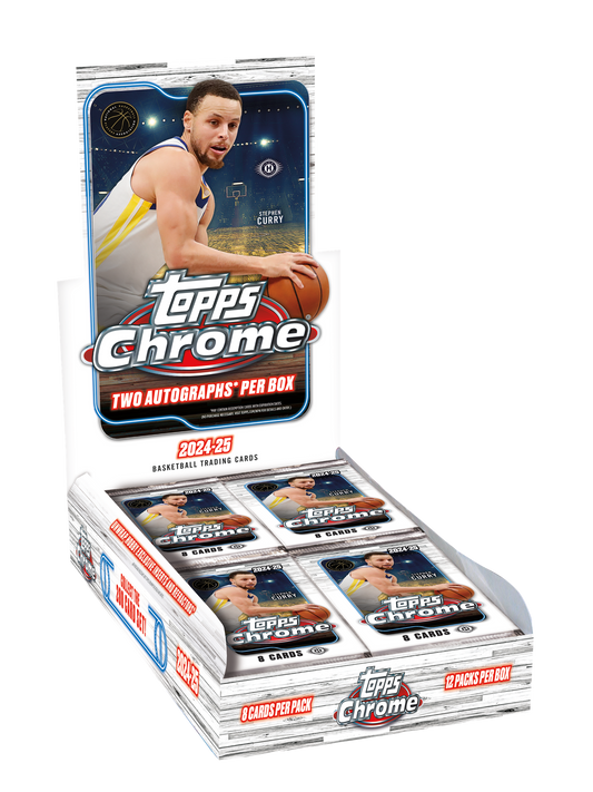 2024/25 Topps Chrome Basketball Hobby Box