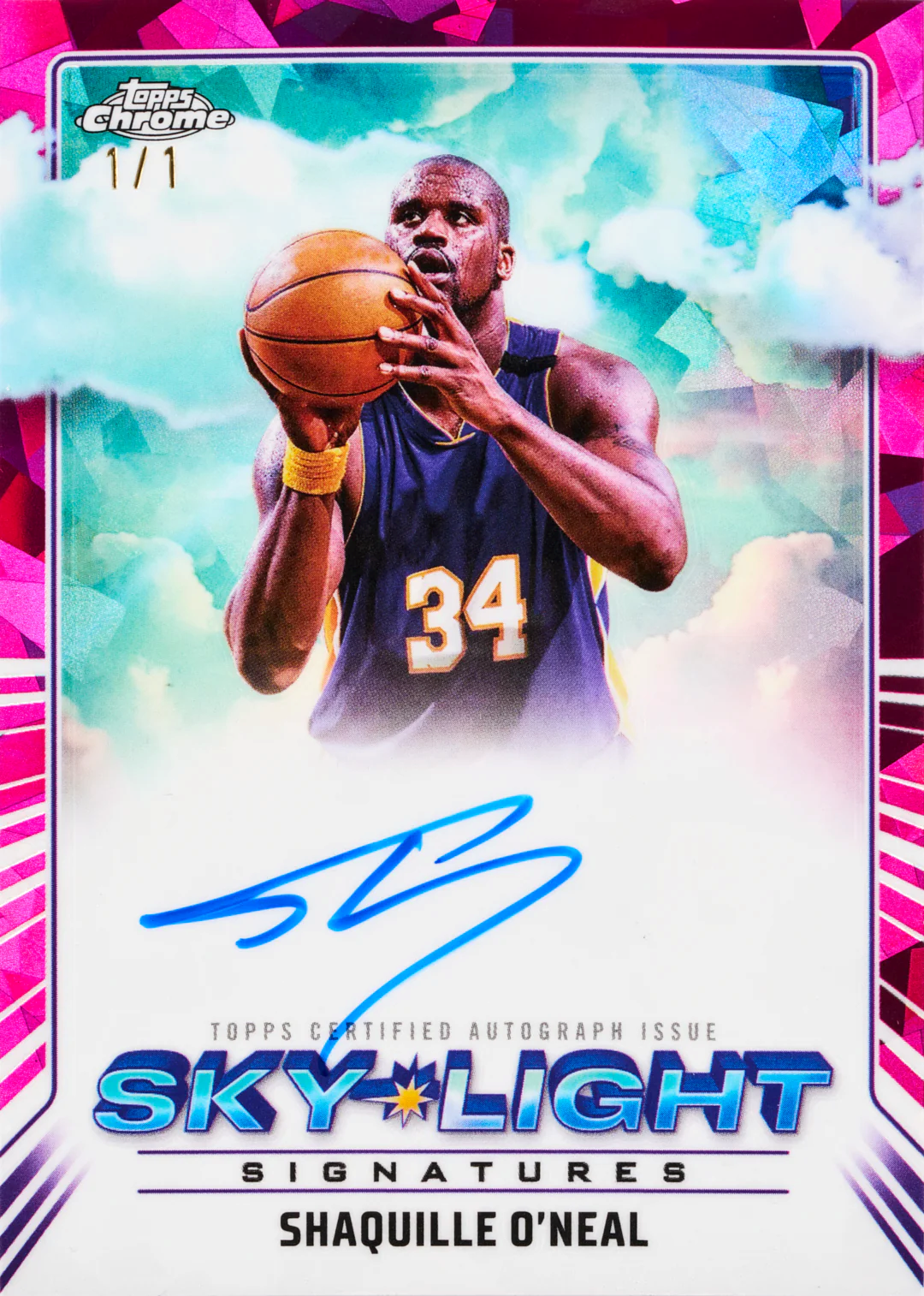 2024/25 Topps Chrome Basketball Sapphire Edition Box