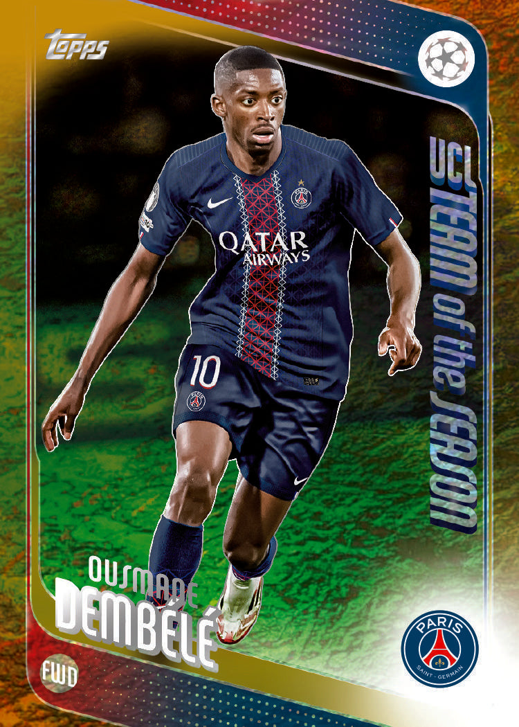 2025/26 Topps UEFA Club Competitions Soccer Hobby Box