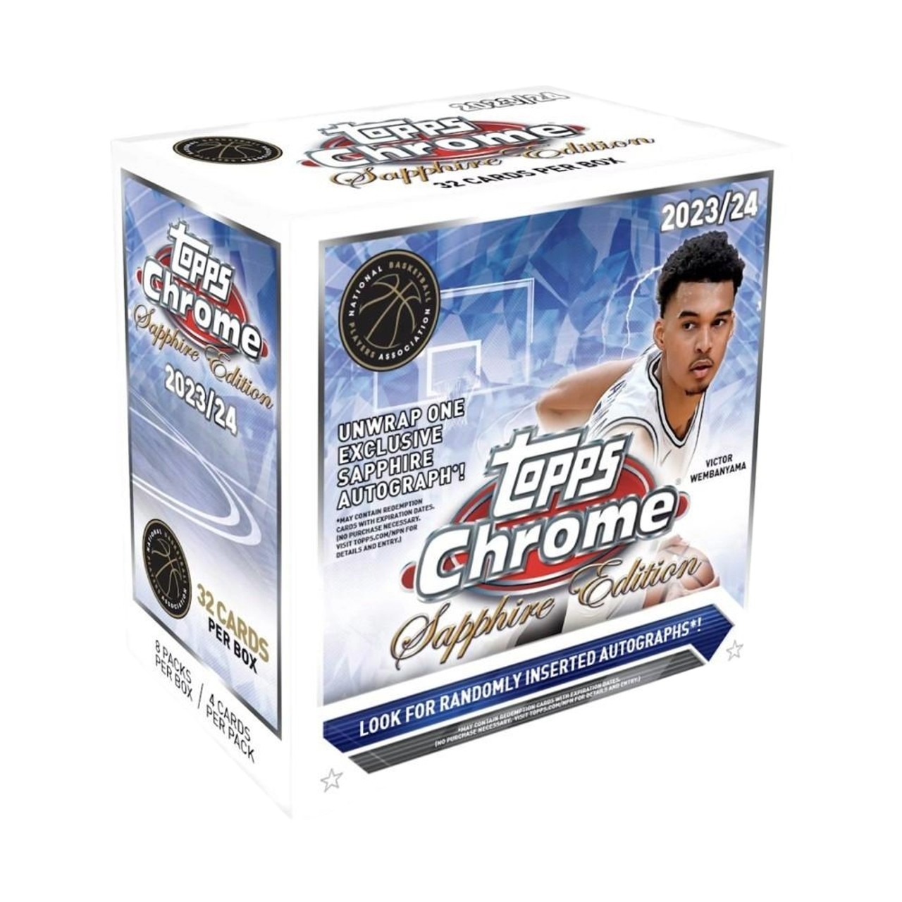2023/24 Topps Chrome Basketball Sapphire Edition Box