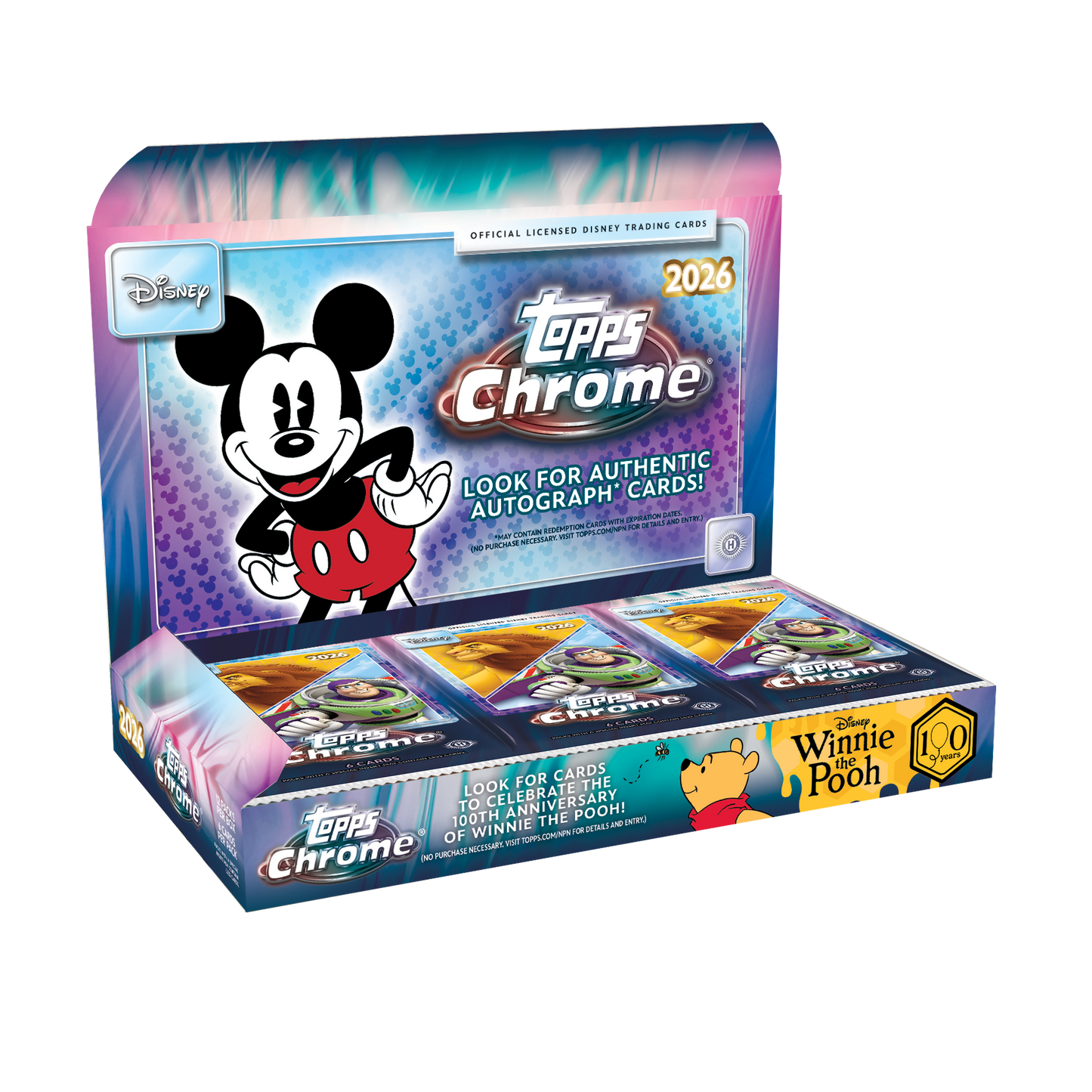 2026 Topps Chrome Disney Hobby Box