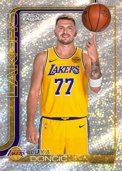 2025/26 Topps Chrome Update Series Basketball Delight Box