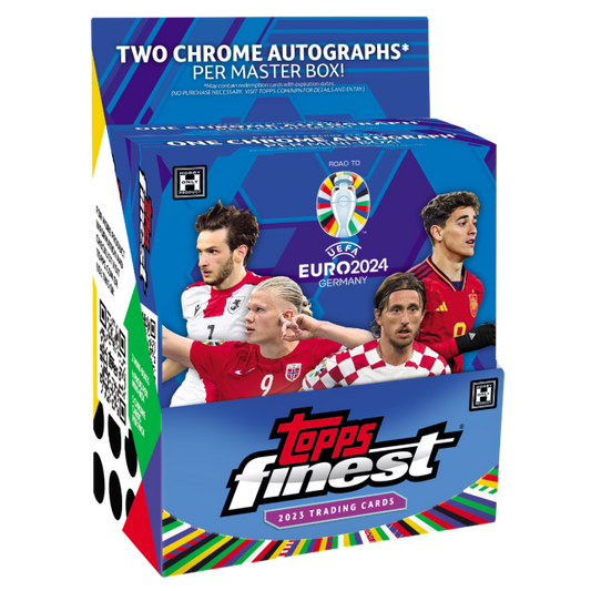 2024 Topps Finest Road to UEFA Euro Soccer Hobby Box