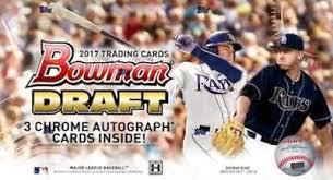 2017 Bowman Draft Baseball Jumbo Hobby Box