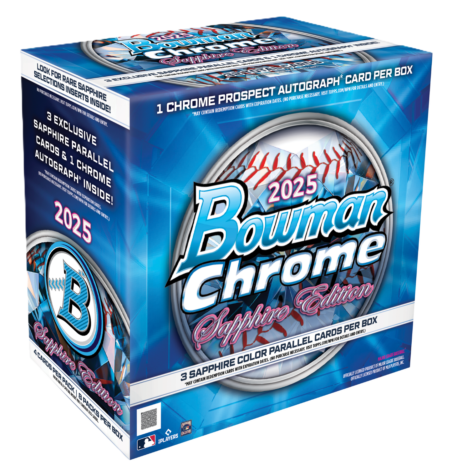 2025 Bowman Chrome Baseball Sapphire Edition Box