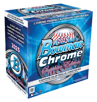 2025 Bowman Chrome Baseball Sapphire Edition Box