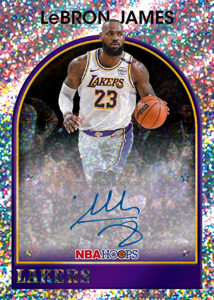 2025/26 Topps NBA Hoops Basketball Jumbo Box