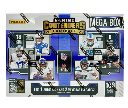 2023 Panini Contenders Football Hobby Mega Box (Orange Parallels)