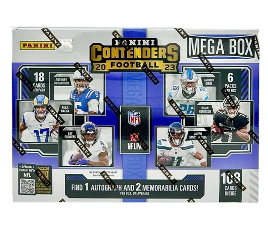 2023 Panini Contenders Football Hobby Mega Box (Orange Parallels)