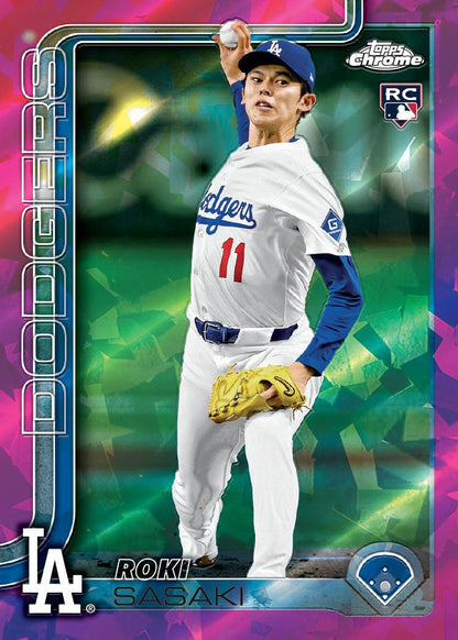 2025 Topps Chrome Baseball Sapphire Edition Box