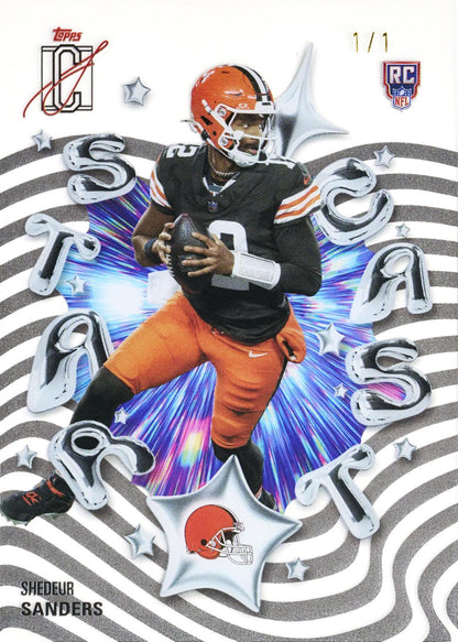 2025 Topps Signature Class Football Blaster Box