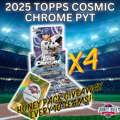 4x 2025 Topps Cosmic Chrome Hobby - PICK YOUR TEAM Break #1438