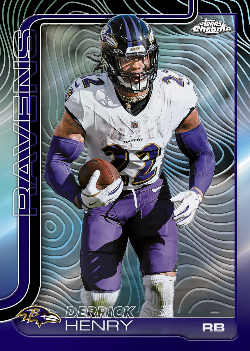 2025 Topps Chrome Football Jumbo Box