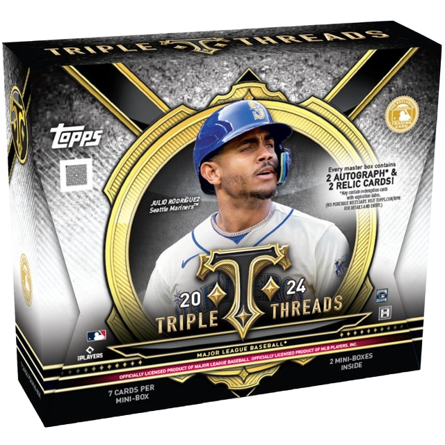2024 Topps Triple Threads Baseball Hobby Box